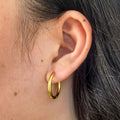 Small Gold Huggie Hoop Earrings for Women — 2.5Mm 18K Gold Plated, 925 Sterling Silver