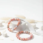 Peruvian Pink Opal Healing Bracelet the Peruvian Pink Opal Bracelet