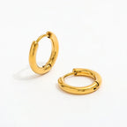 Small Gold Huggie Hoop Earrings for Women — 2.5Mm 18K Gold Plated, 925 Sterling Silver