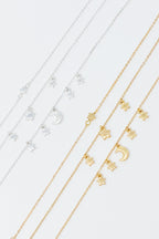 Starred up Chain Anklet, Set of 3