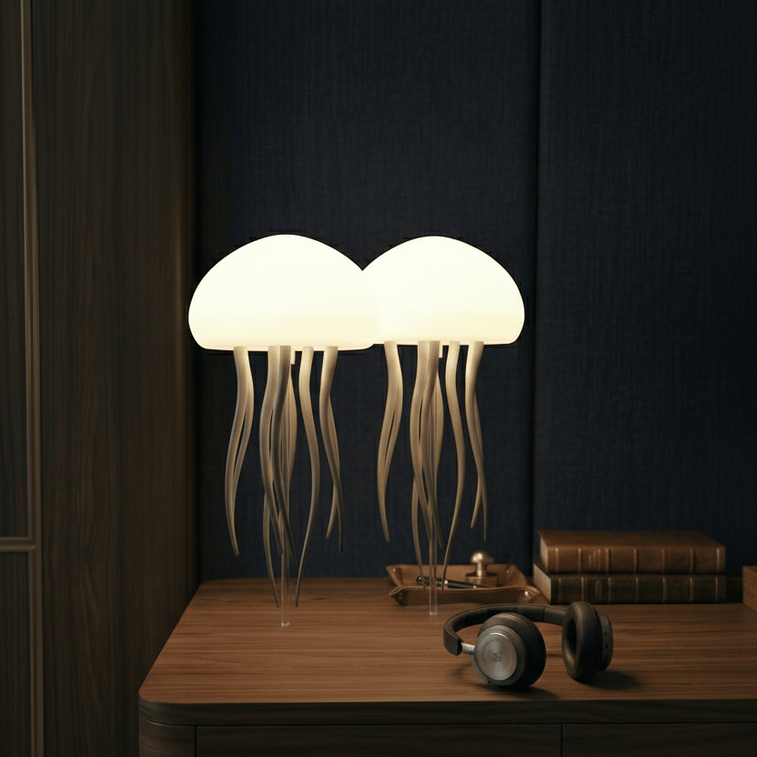 Jellyfish Lamp- Ocean Vibes at Home