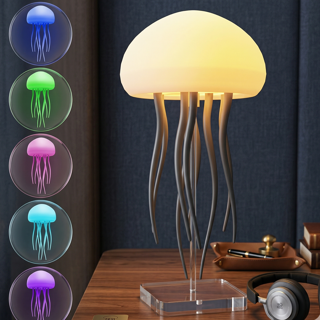 Jellyfish Lamp- Ocean Vibes at Home