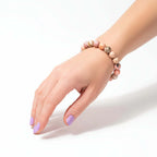Peruvian Pink Opal Healing Bracelet the Peruvian Pink Opal Bracelet