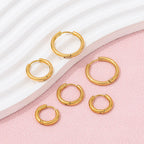 Small Gold Huggie Hoop Earrings for Women — 2.5Mm 18K Gold Plated, 925 Sterling Silver
